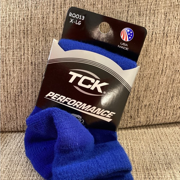 TCK Performance Blue Socks - Picture 2 of 4